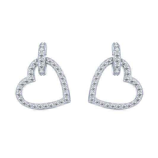 [OAK JURI]Dainty Heart Shape Earrings