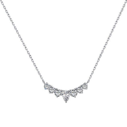 [OAK JURI]Dainty Colorful Heart Necklace