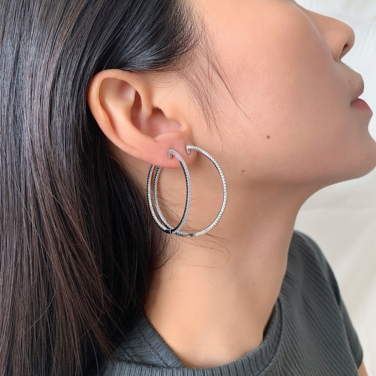 [OAK JURI]Popular Large Hoop Earrings
