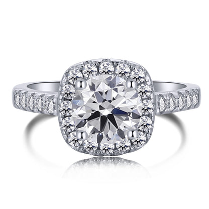 [OAK JURI]Dazzling Resplendent Round Cut Wedding Ring