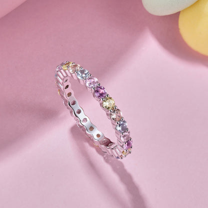 [OAK JURI]Dazzling Resplendent Round Cut Party Ring