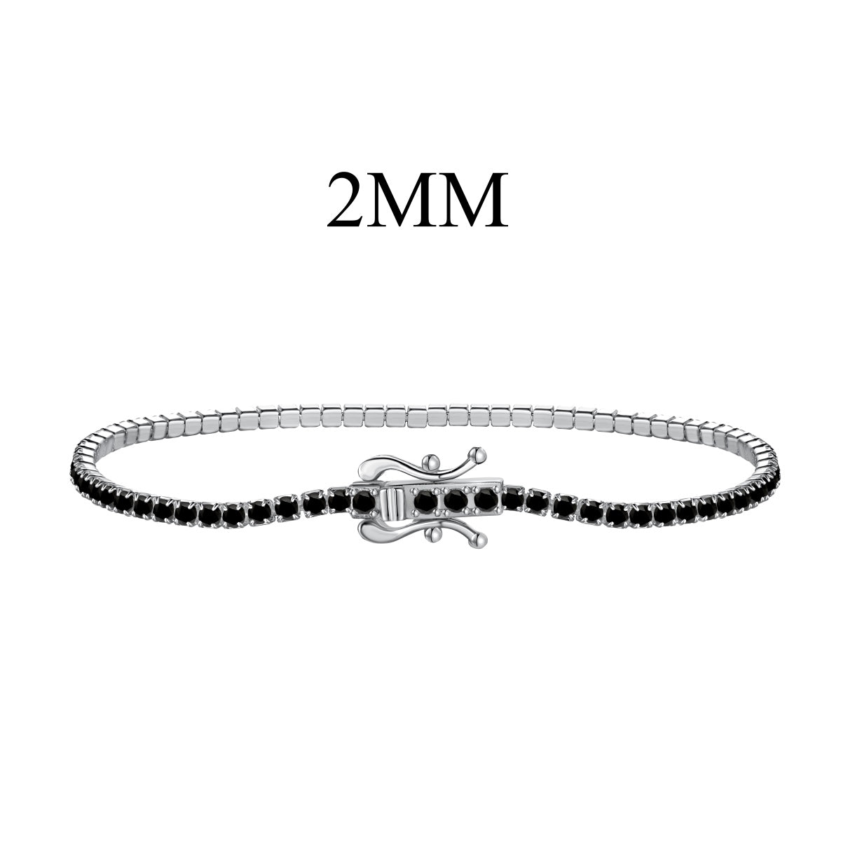 [OAK JURI]Radiant Colorful Round Cut Party Bracelet