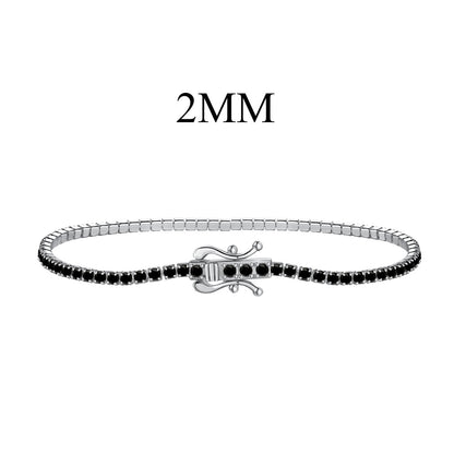 [OAK JURI]Radiant Colorful Round Cut Party Bracelet