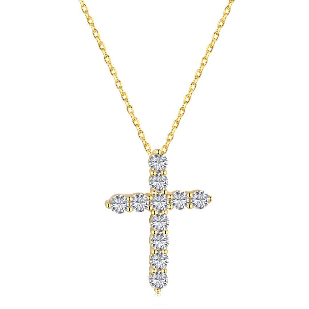 [OAK JURI]Unique Cross Shape Necklace