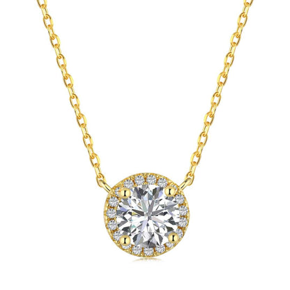 [OAK JURI]Luxurious Round Cut Necklace