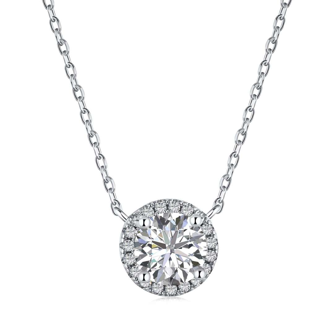[OAK JURI]Luxurious Round Cut Necklace