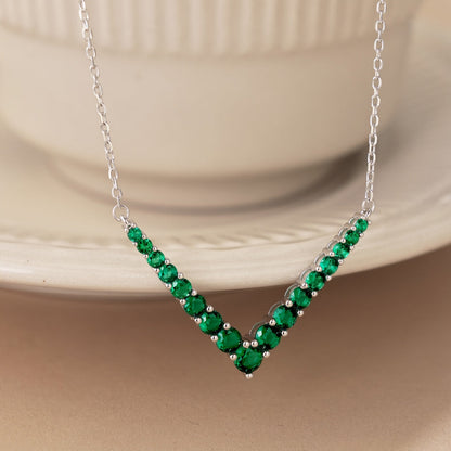 [OAK JURI]Ornate Round Cut Necklace