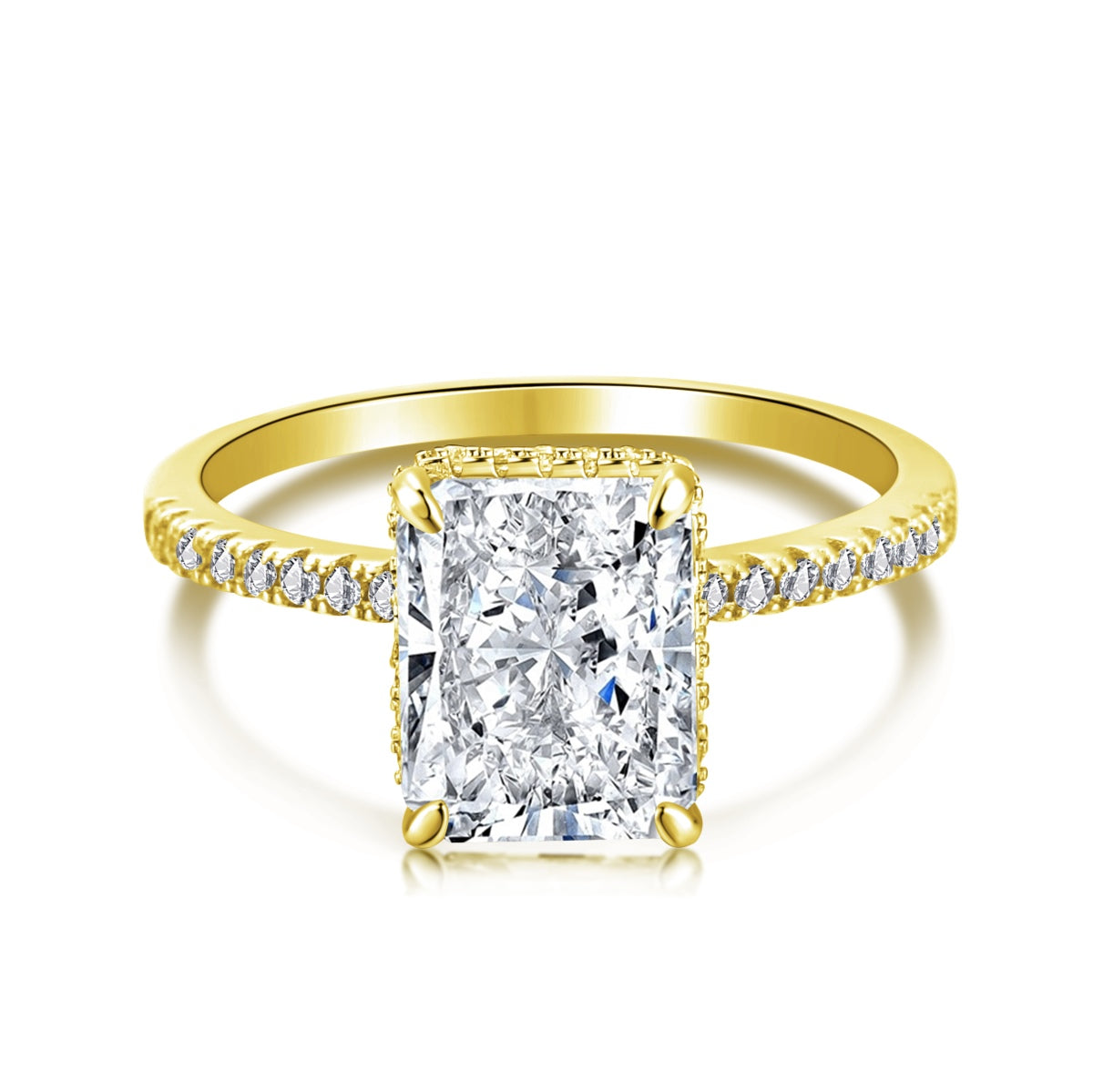 [OAK JURI]4.0 Carat Luxurious Engagement Ring
