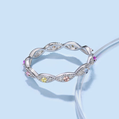 [OAK JURI]Elegant Energetic Round Cut Daily Ring