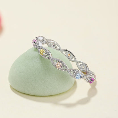[OAK JURI]Elegant Energetic Round Cut Daily Ring