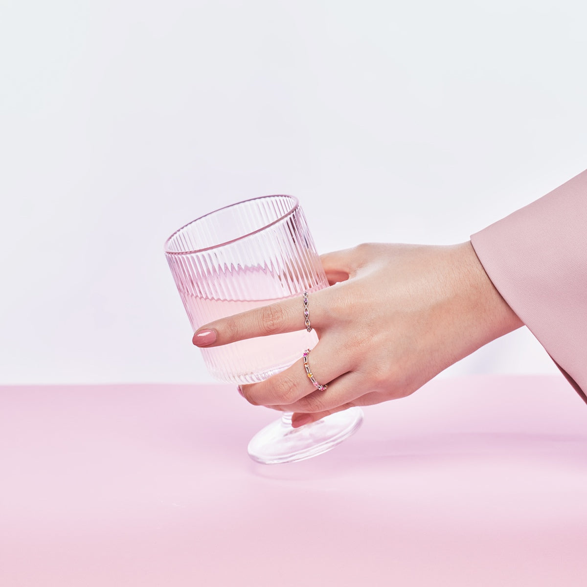 [OAK JURI]Elegant Energetic Round Cut Daily Ring