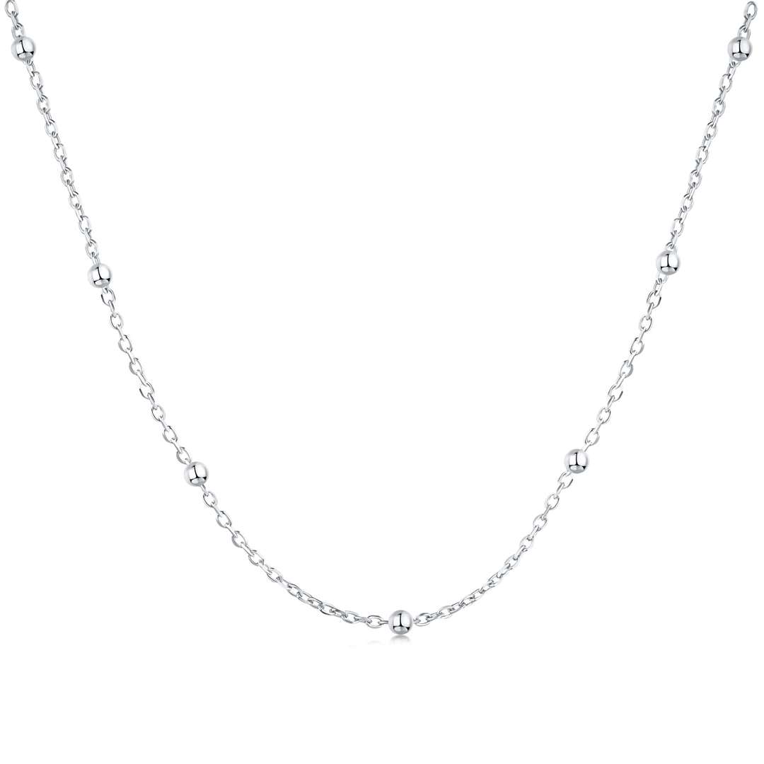 [OAK JURI]Small Bead Clavicle Chain Simple Necklace