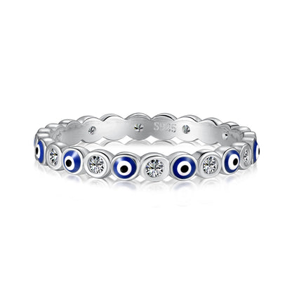 [OAK JURI]Sparkling Vibrant Round Shape Daily Ring