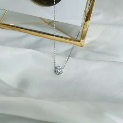 [OAK JURI]Luxurious Round Cut Necklace