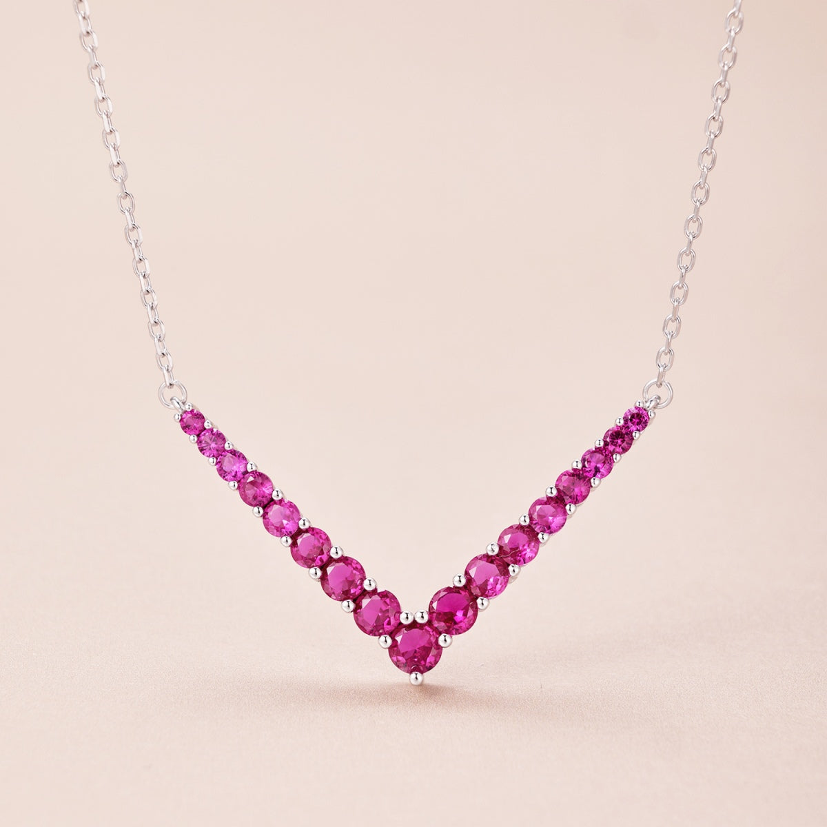 [OAK JURI]Ornate Round Cut Necklace