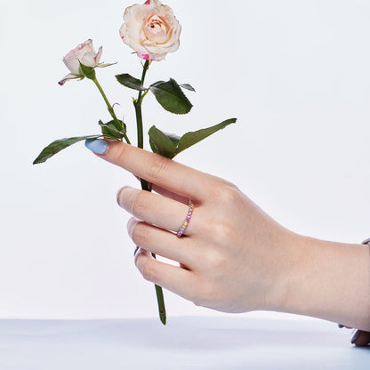 [OAK JURI]Dazzling Resplendent Round Cut Party Ring
