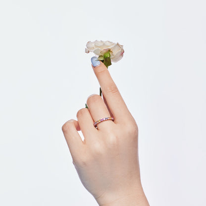 [OAK JURI]Dazzling Resplendent Round Cut Party Ring