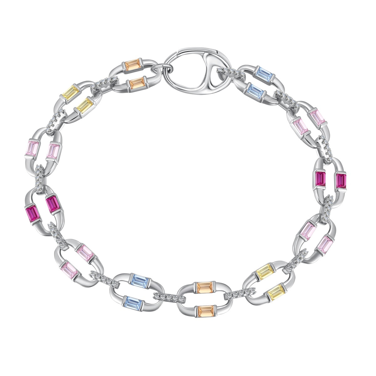 [OAK JURI]Dazzling Colorful Daily Bracelet