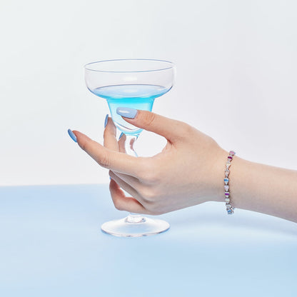 [OAK JURI]Radiant Water Drop Shape Daily Bracelet