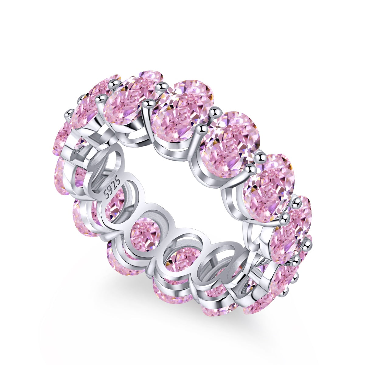 [OAK JURI]Dainty Elongated Cushion Cut Tennis Ring