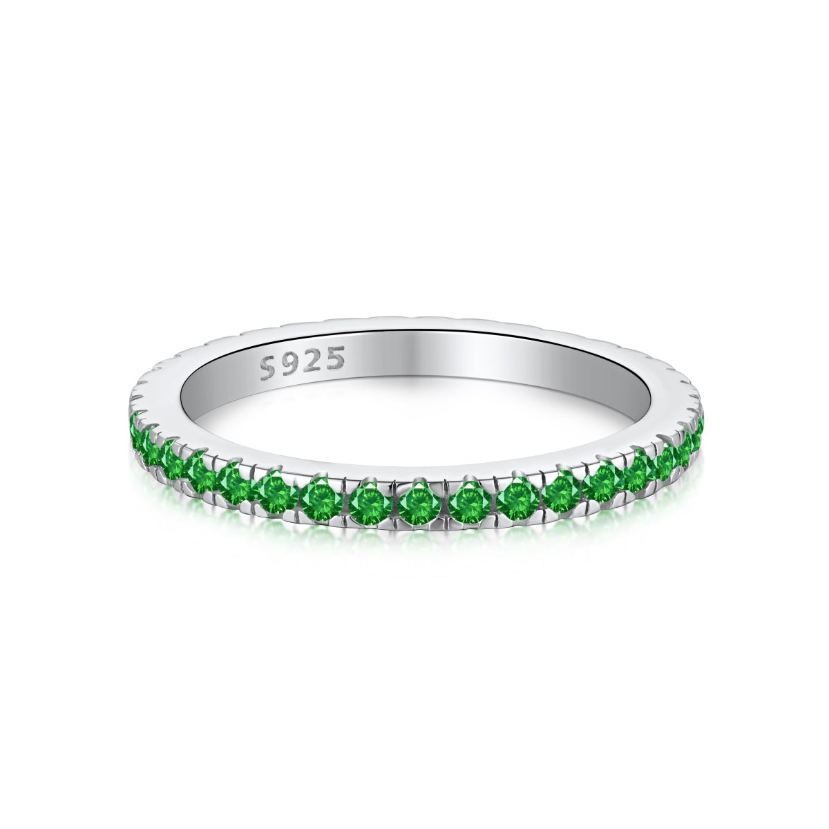 [OAK JURI]Delicate Sparkling Round Cut Daily Ring