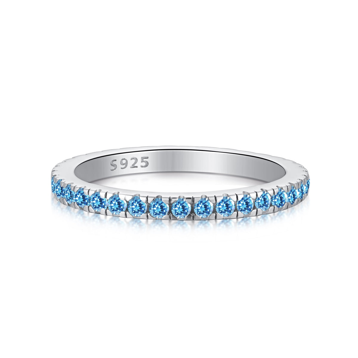 [OAK JURI]Delicate Sparkling Round Cut Daily Ring