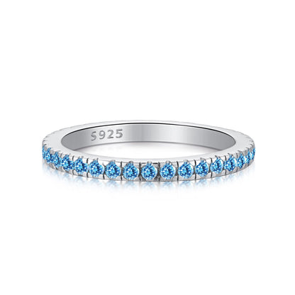 [OAK JURI]Delicate Sparkling Round Cut Daily Ring