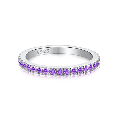 [OAK JURI]Delicate Sparkling Round Cut Daily Ring