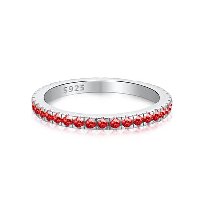 [OAK JURI]Delicate Sparkling Round Cut Daily Ring