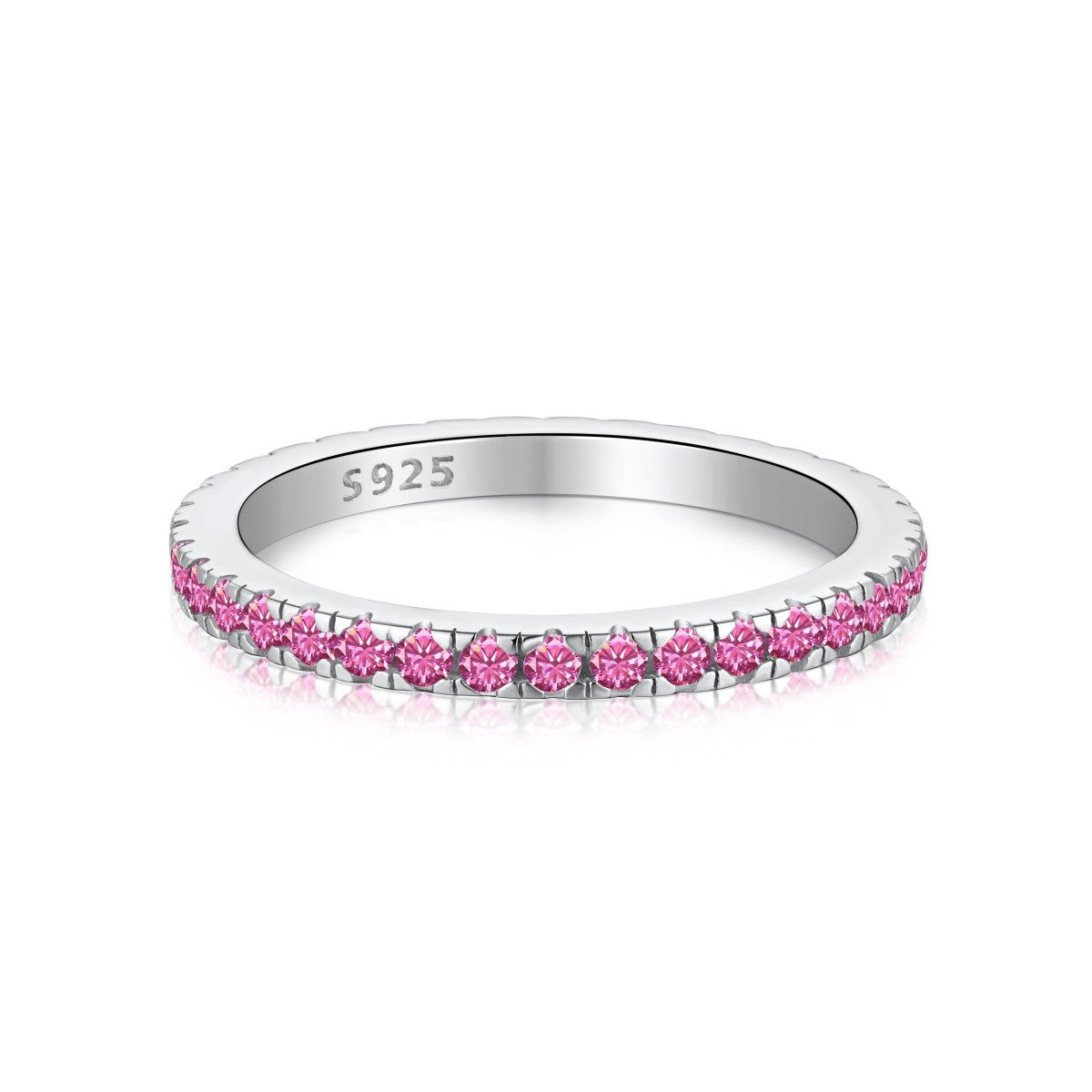 [OAK JURI]Delicate Sparkling Round Cut Daily Ring