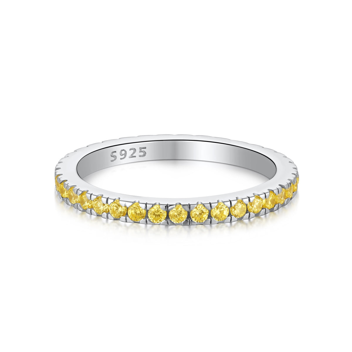 [OAK JURI]Delicate Sparkling Round Cut Daily Ring