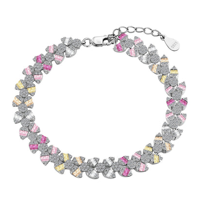 [OAK JURI]Dainty Exquisite Flower Shape Daily Bracelet