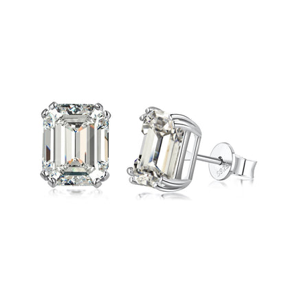 [OAK JURI]Dazzling Square Shape Earrings