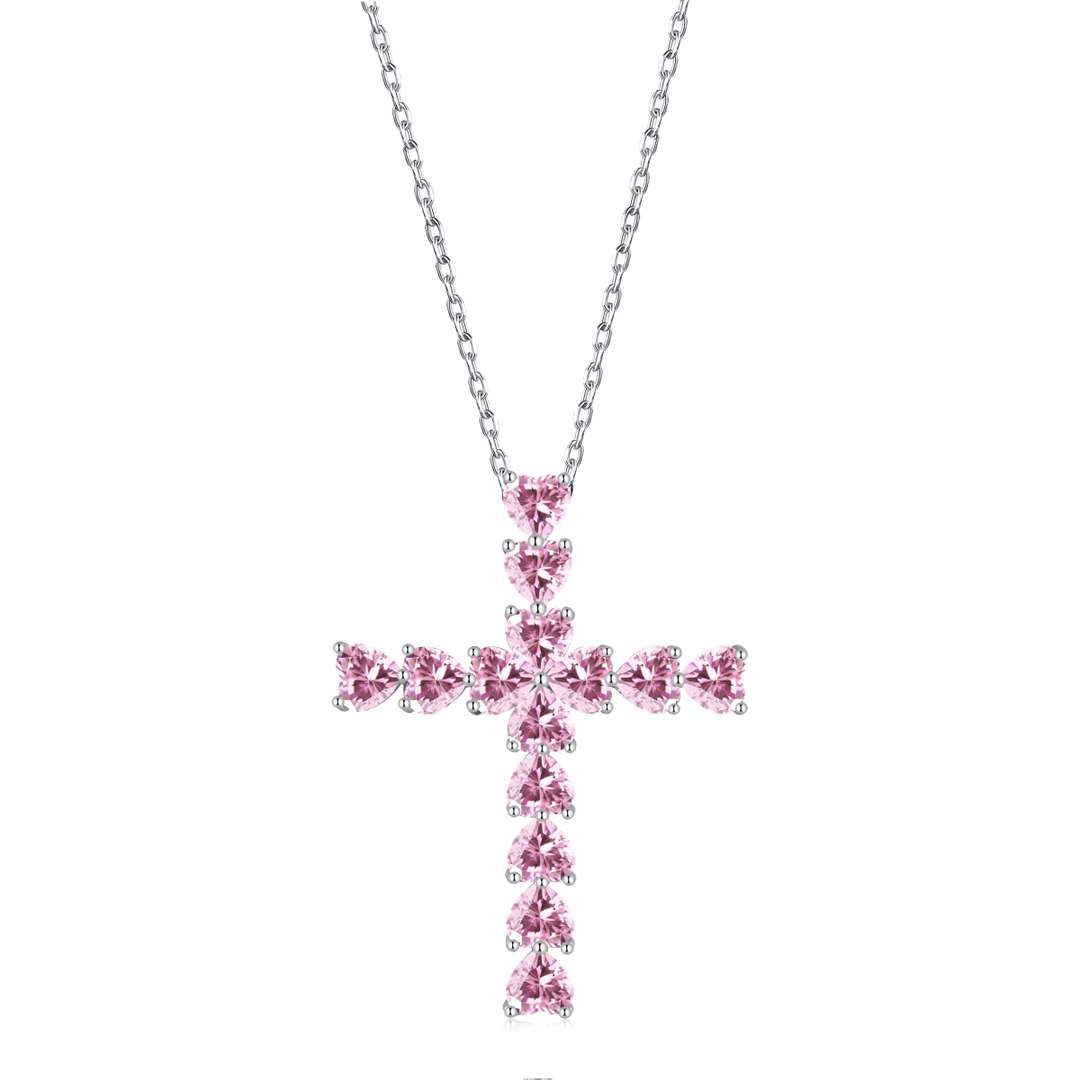 [OAK JURI]Radiant Cross Shape Necklace