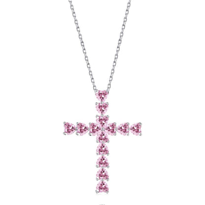 [OAK JURI]Radiant Cross Shape Necklace