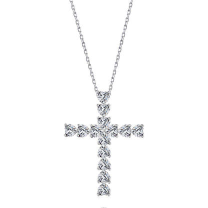 [OAK JURI]Radiant Cross Shape Necklace