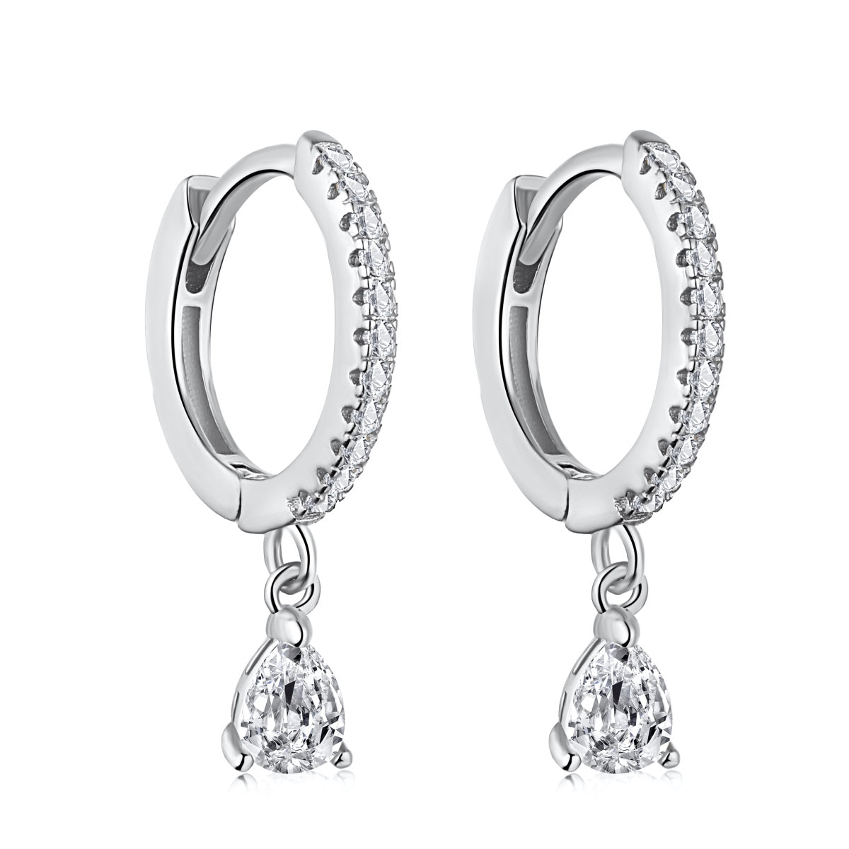 [OAK JURI]Luxurious Geometric Drop Earrings