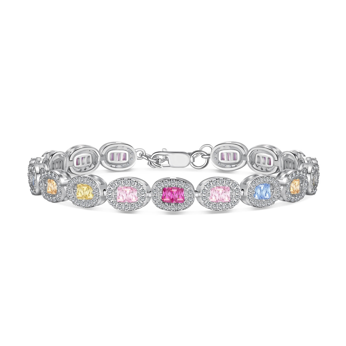 [OAK JURI]Exquisite Ornate Emerald Cut Daily Bracelet