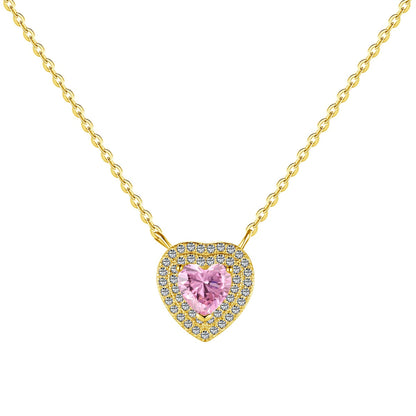 [OAK JURI]Exquisite Heart Shape Necklace