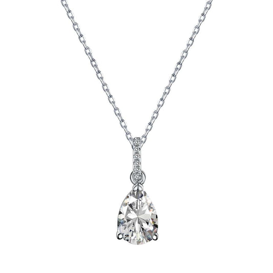 [OAK JURI]Delicate Water Drop Shape Fashion Necklace