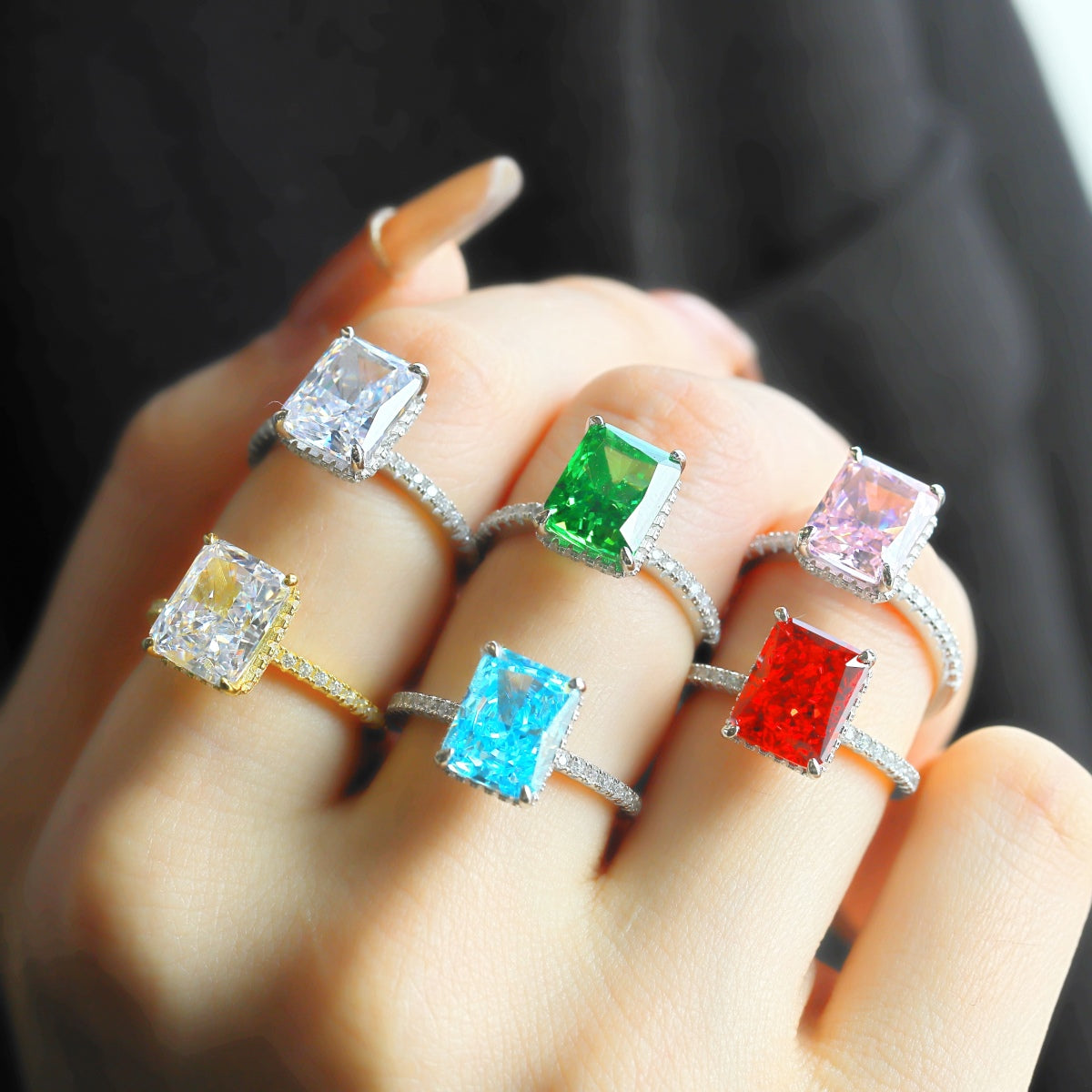 [OAK JURI]4.0 Carat Luxurious Engagement Ring