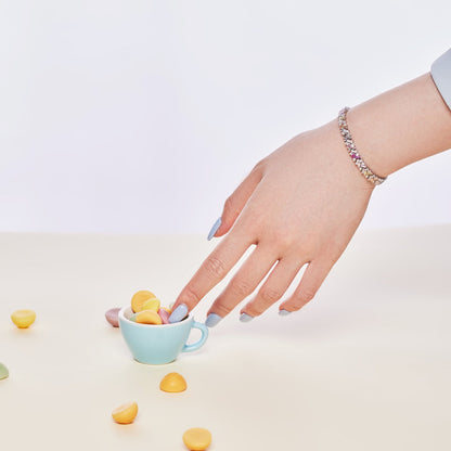 [OAK JURI]Dazzling Unique Multi Shape Daily Bracelet