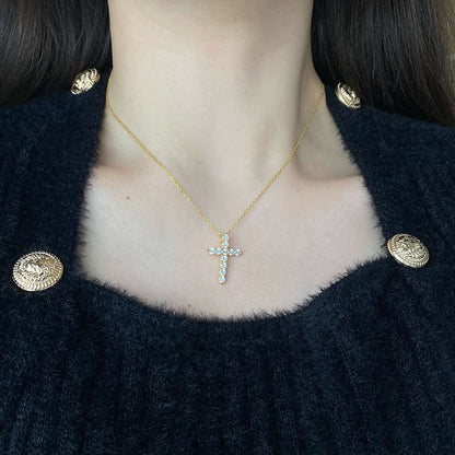 [OAK JURI]Unique Cross Shape Necklace