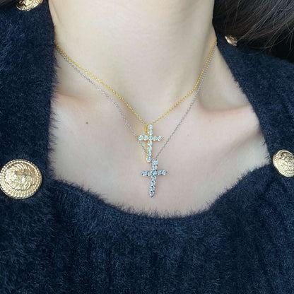 [OAK JURI]Unique Cross Shape Necklace