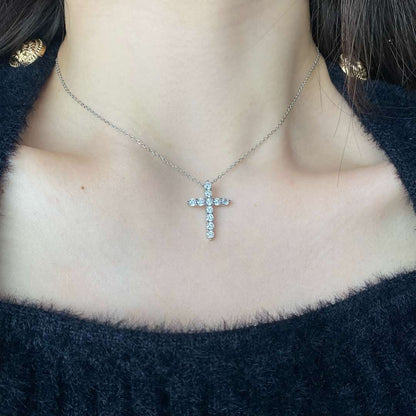 [OAK JURI]Unique Cross Shape Necklace