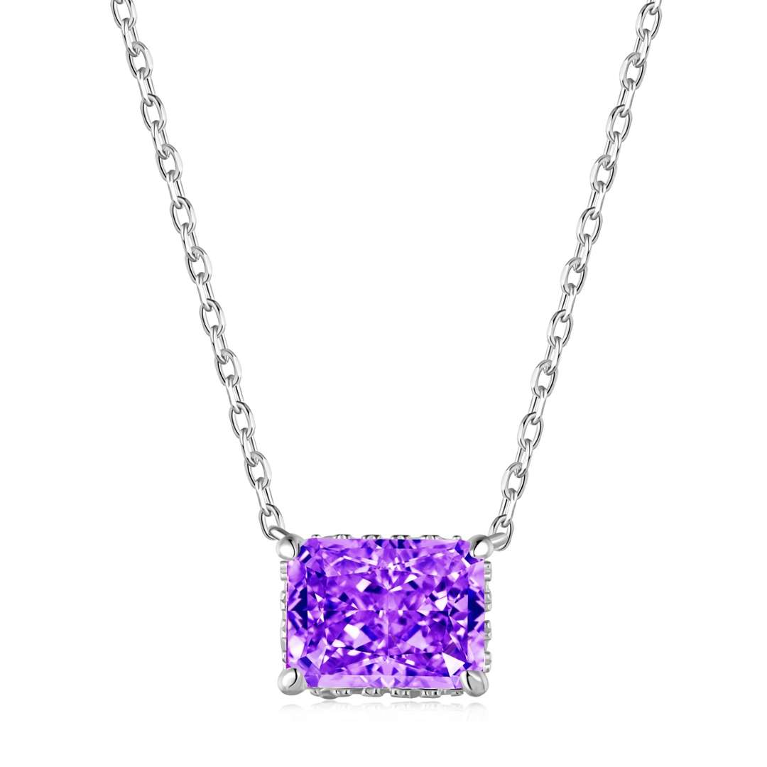 [OAK JURI]Luxurious Square Shape Colorful Necalack