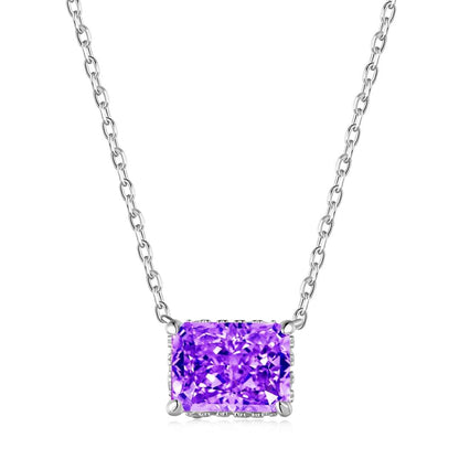 [OAK JURI]Luxurious Square Shape Colorful Necalack