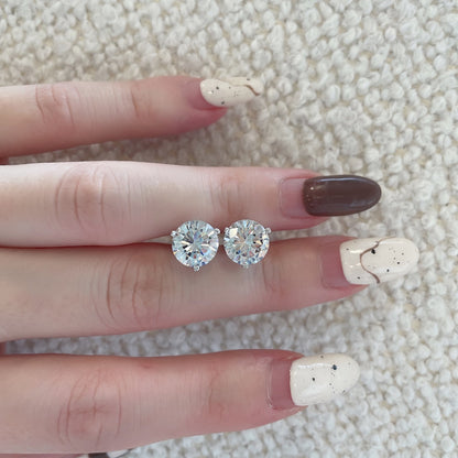 [OAK JURI]Dainty Round Shape Earrings