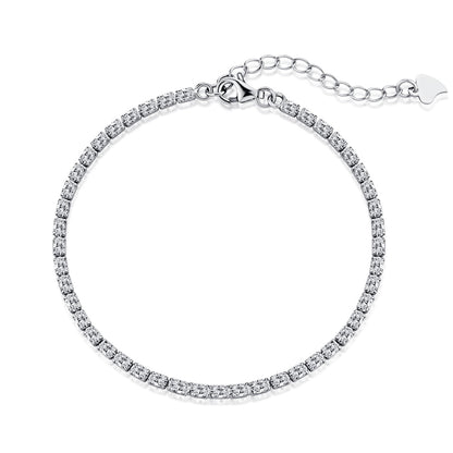 [OAK JURI]Elegant Emerald Cut Daily Bracelet
