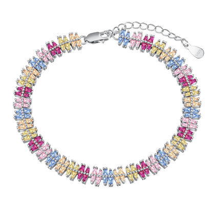 [OAK JURI]Sparkling Exquisite Multi Cut Party Bracelet